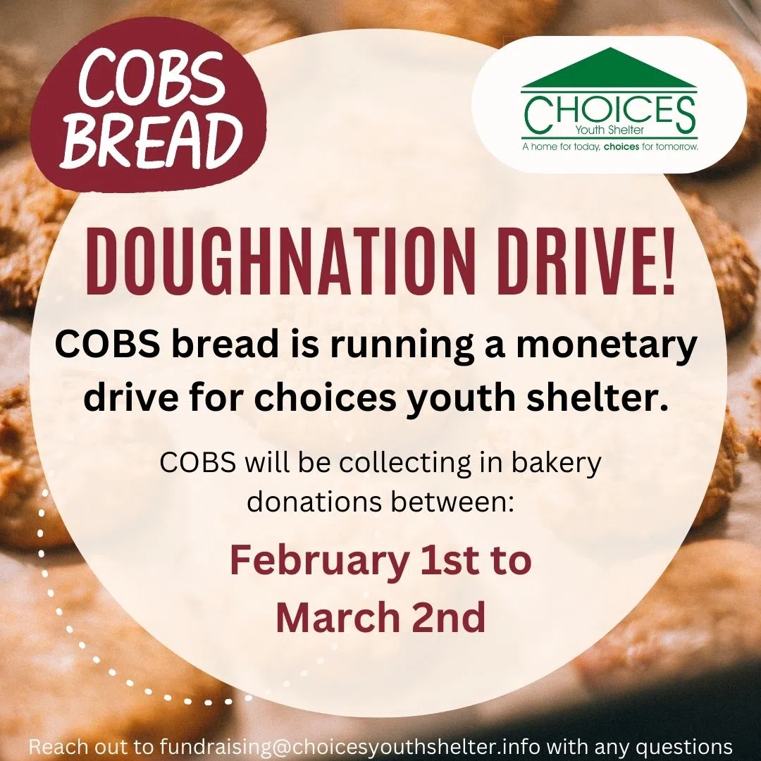 Choices Youth Shelter February Doughnation Drive