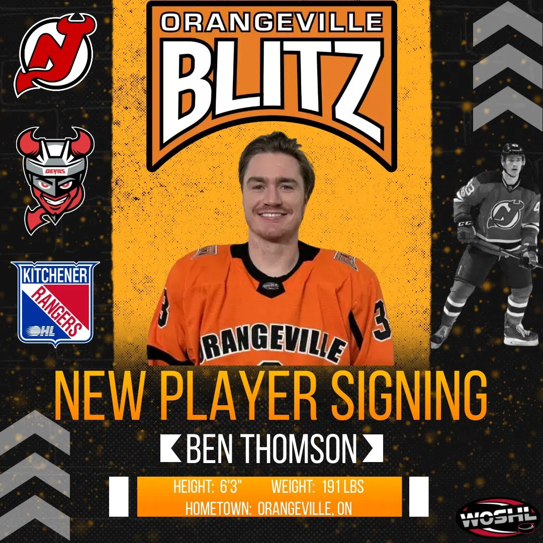 Orangeville Blitz Bring NHL Talent To The Roster