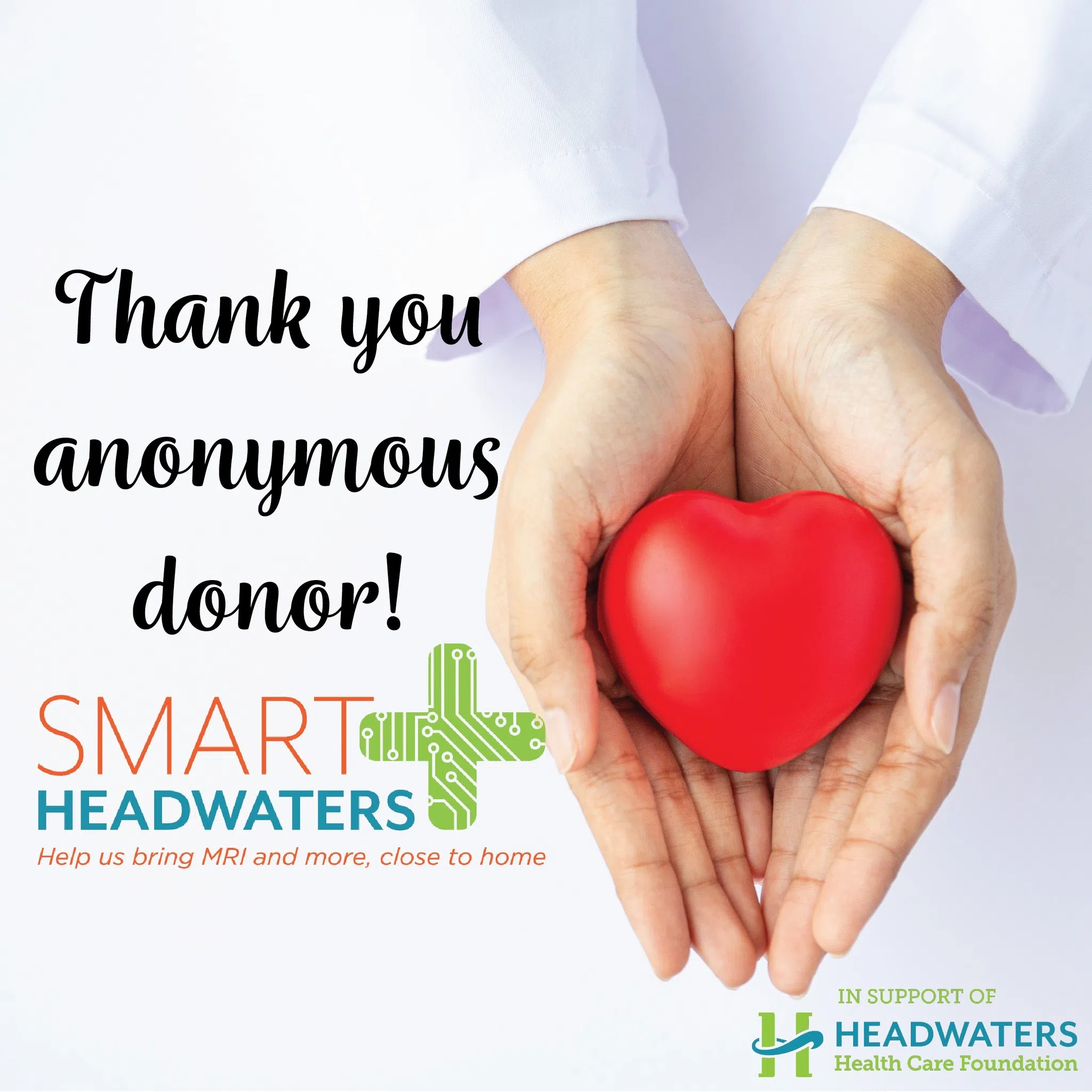 Anonymous Donation Supports Smart Headwaters