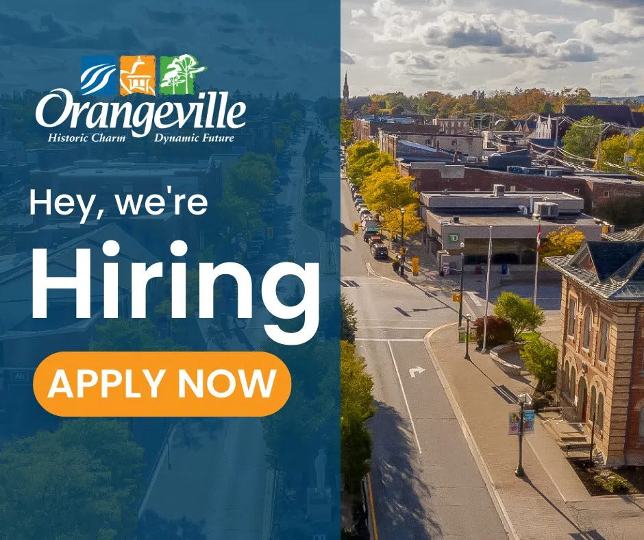 The Town Of Orangeville Is Hiring