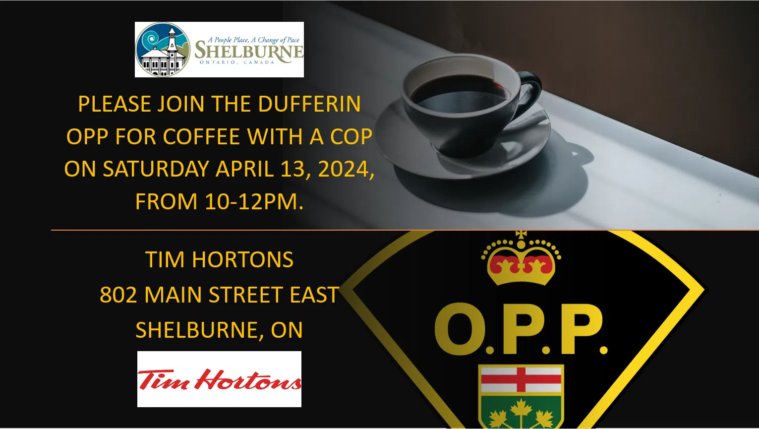 Have Your Questions Answered At Coffee With A Cop