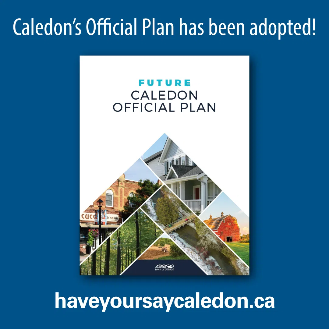 Caledon's Official Plan Has Been Adopted