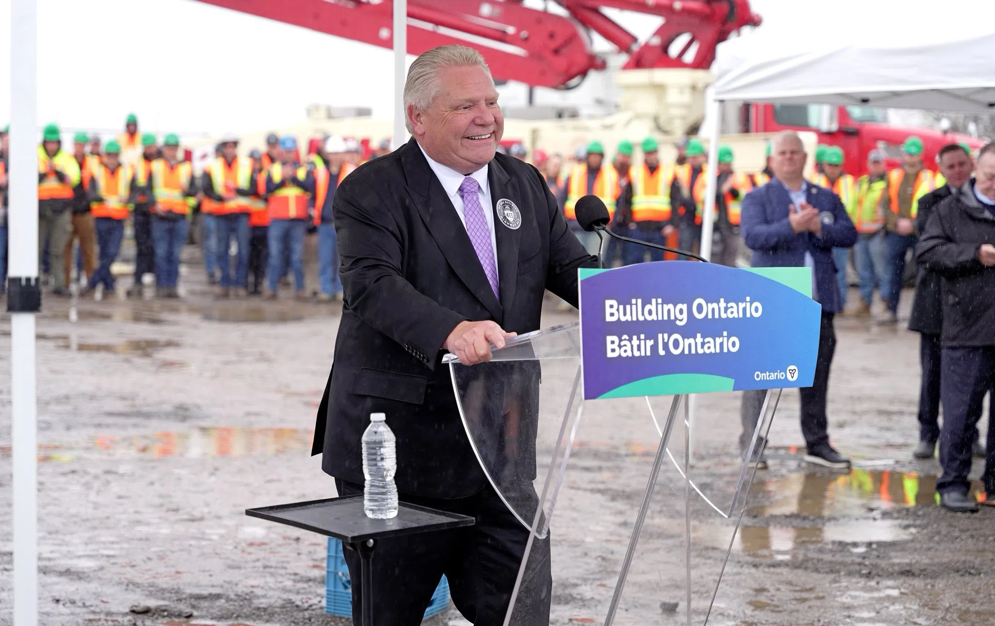 Premier Doug Ford In Caledon