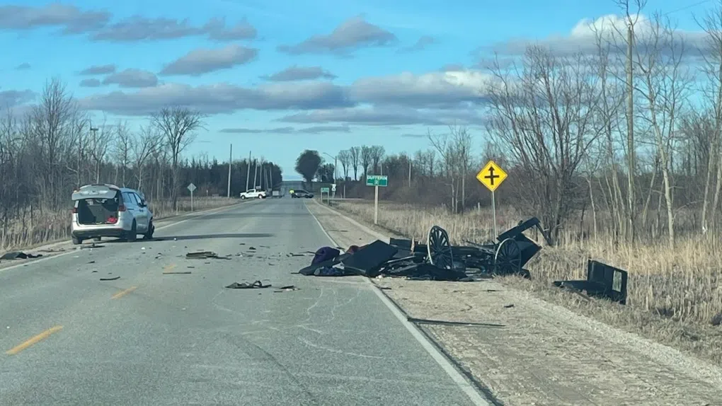 Collision Involving Horse Drawn-Buggy In Melancthon