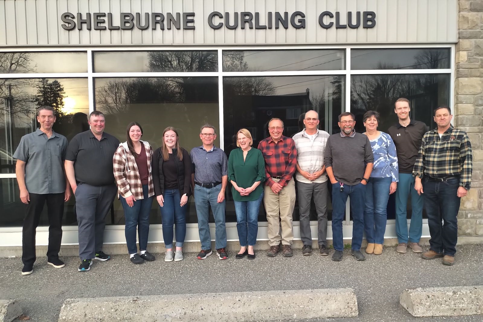 MPP Sylvia Jones Has Good News For A Local Curling Club