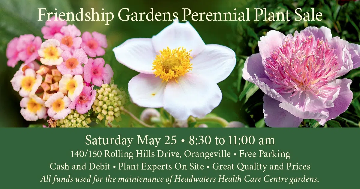 Headwaters Friendship Gardens 25th Anniversary & Plant Sale
