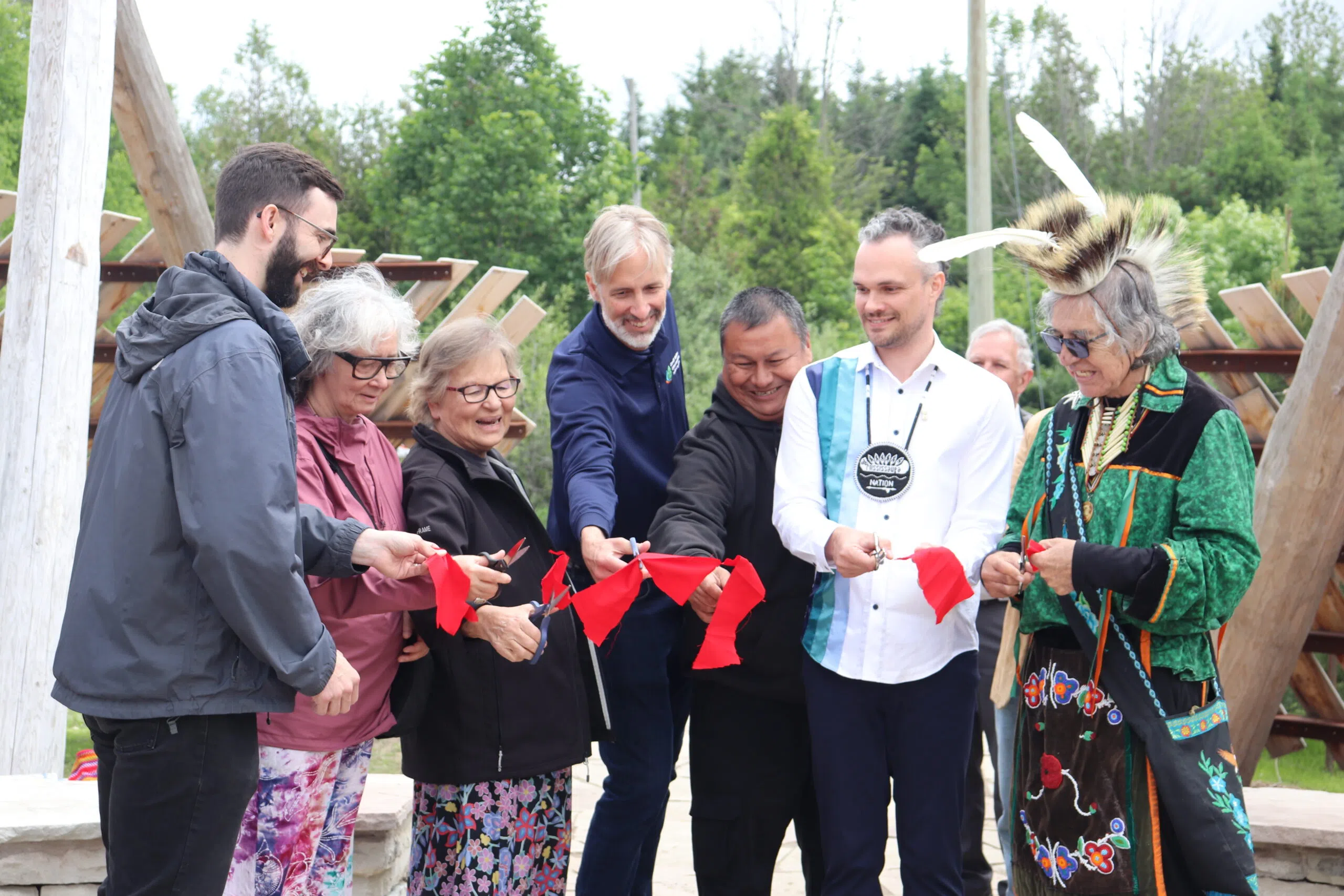 Crane Gathering Space at Island Lake Conservation Is Now Open