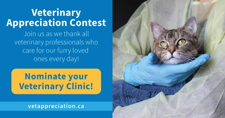 Ontario SPCA and Humane Society Vet Appreciation Contest