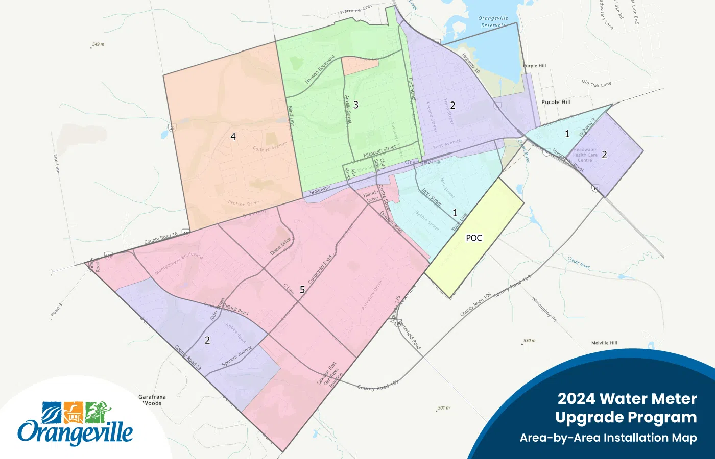 Orangeville Water Meter Upgrade Project In Progress