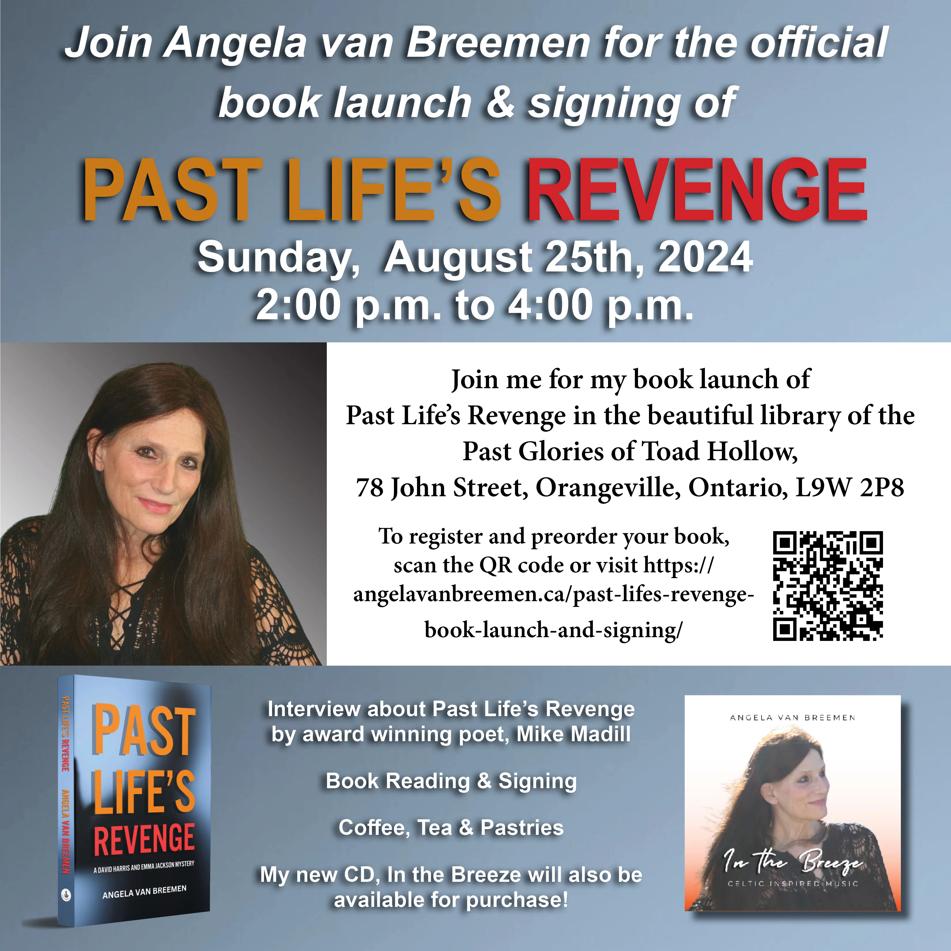 Local Author Releases New Book 'Past Life's Revenge'