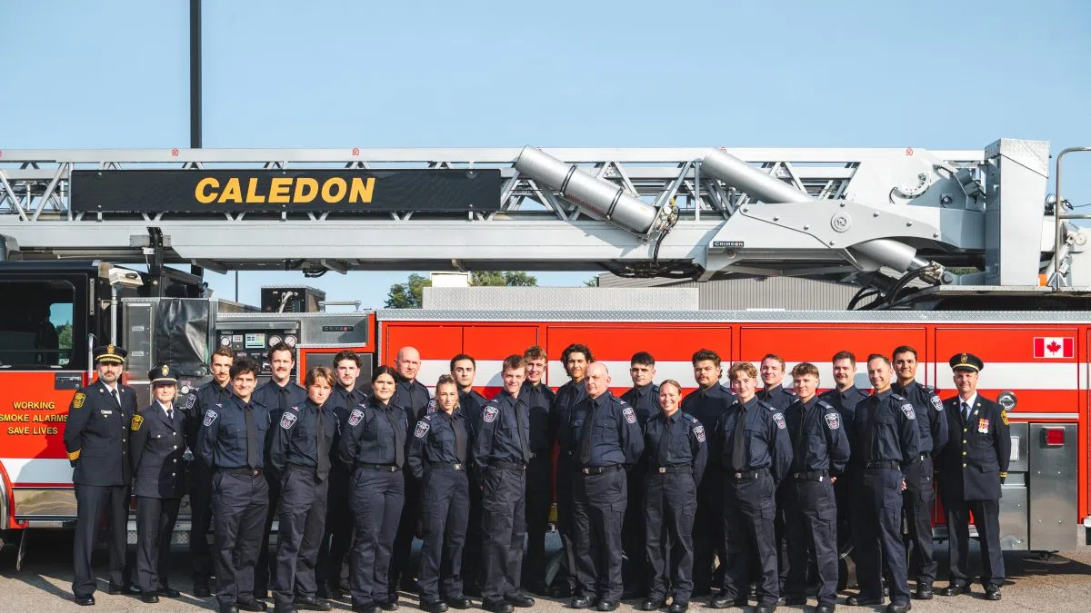 21 Volunteers Join Caledon’s Fire and Emergency Services Department