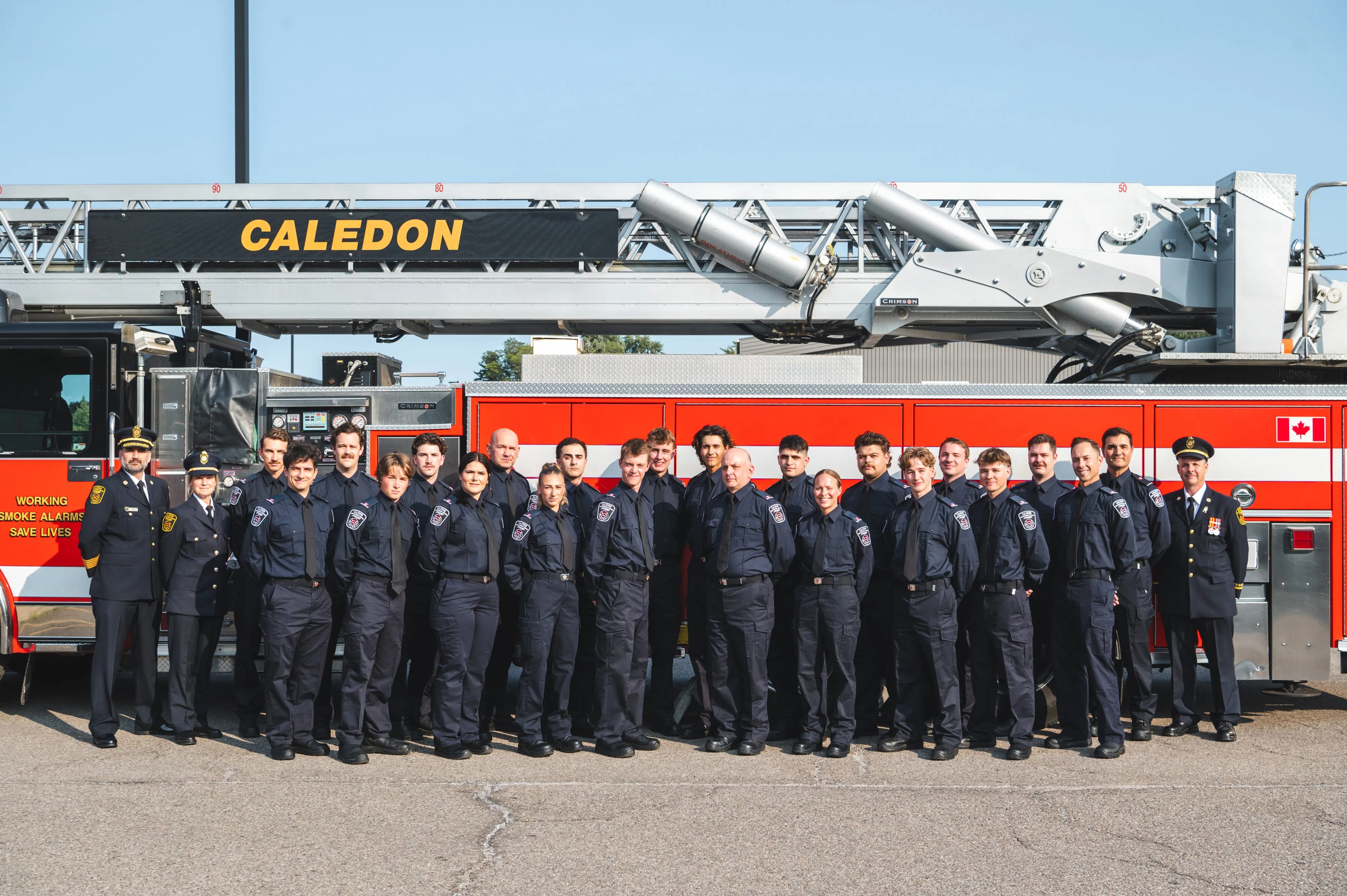 21 Volunteers Join Caledon's Fire and Emergency Services Department