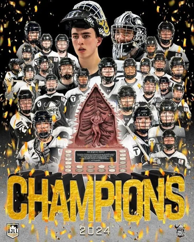 Orangeville Jr. A Northmen Are OJLL Champions!