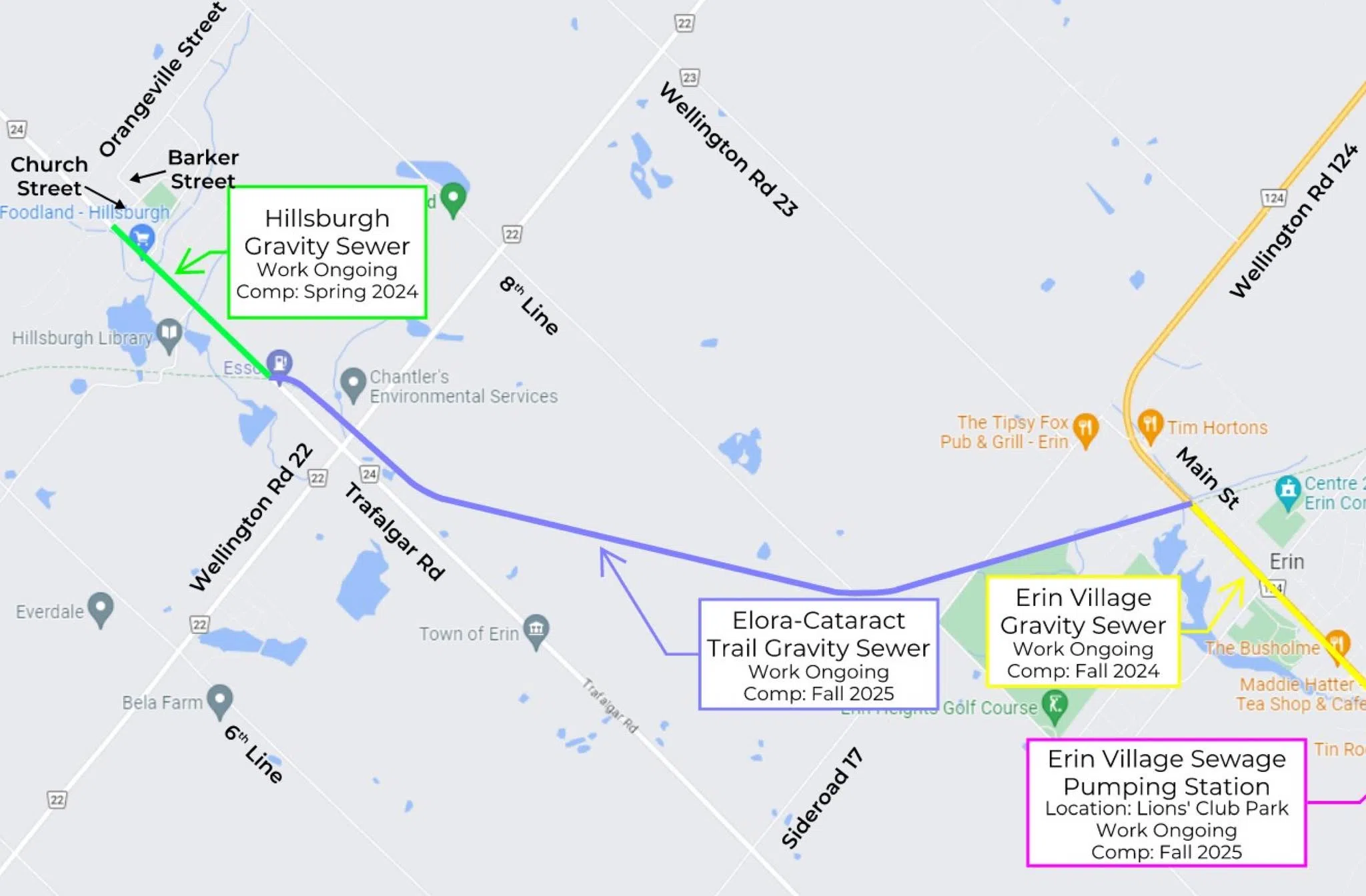 Town of Erin Updates Elora-Cataract Trail Project