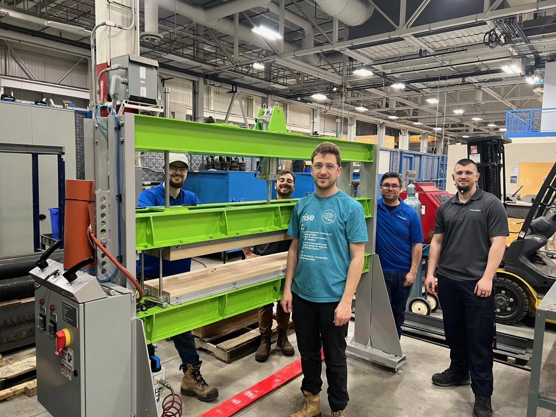 Georgian College students team up with ARC Skis and Boards to create new ski press