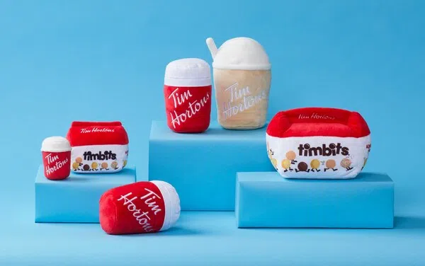 Tim Hortons adds dog toys to the menu