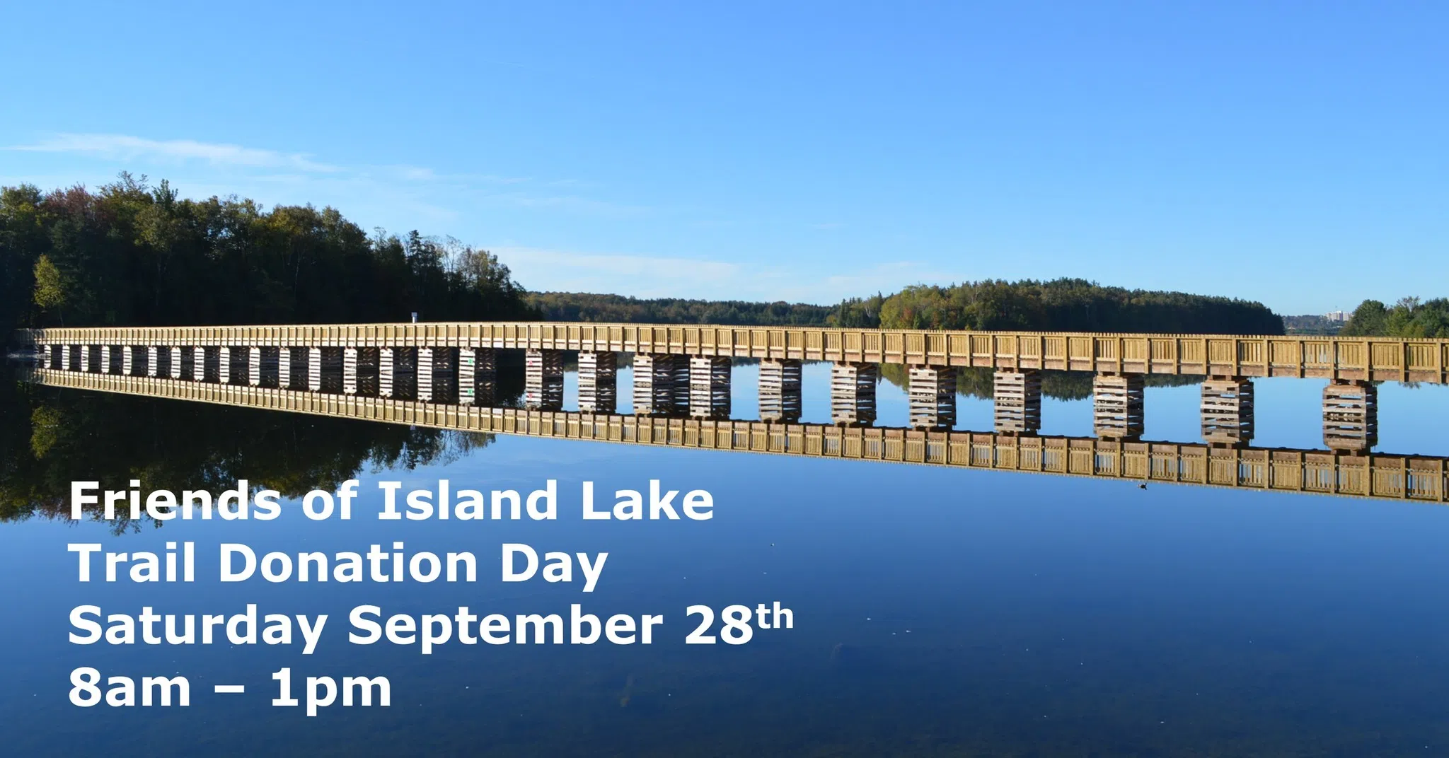 Learn About Upcoming Projects & Support Island Lake This Weekend