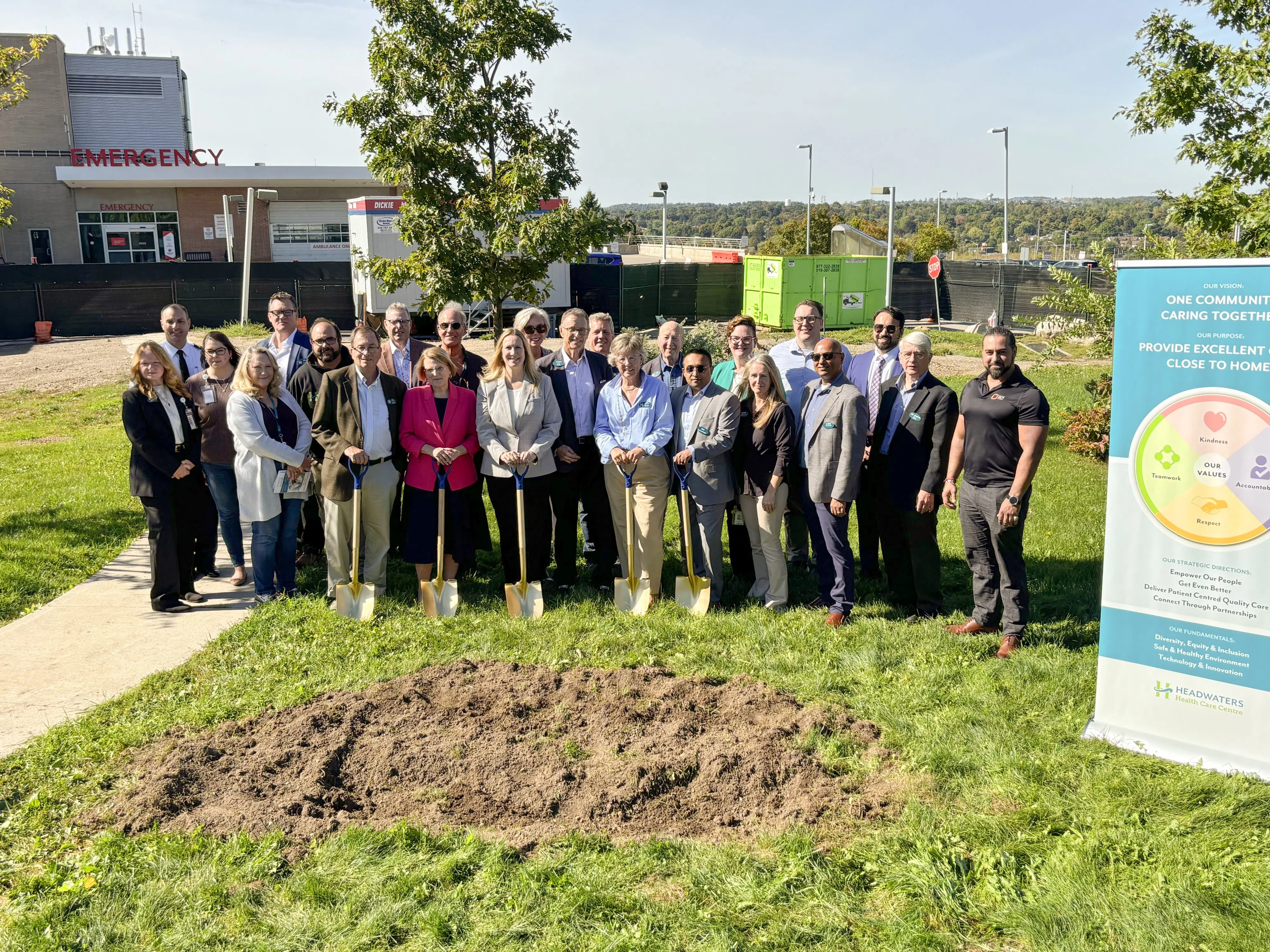 Headwaters Health Care Centre Breaks Ground For Dufferin-Caledon's First MRI