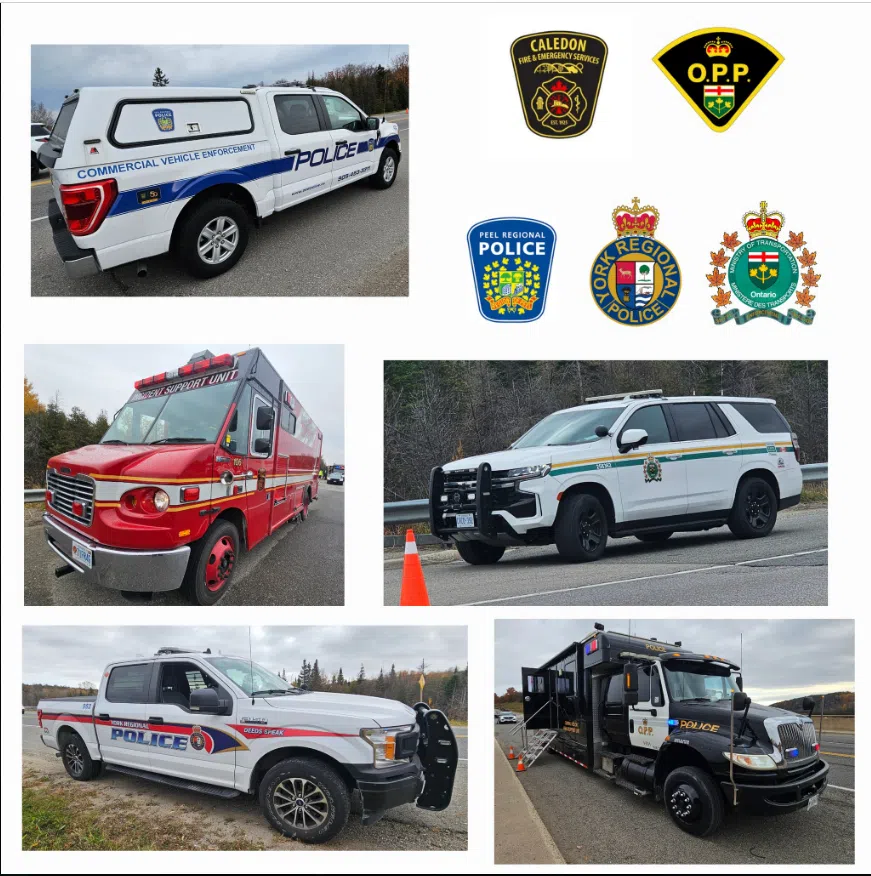 Caledon OPP conduct commercial vehicle safety blitz