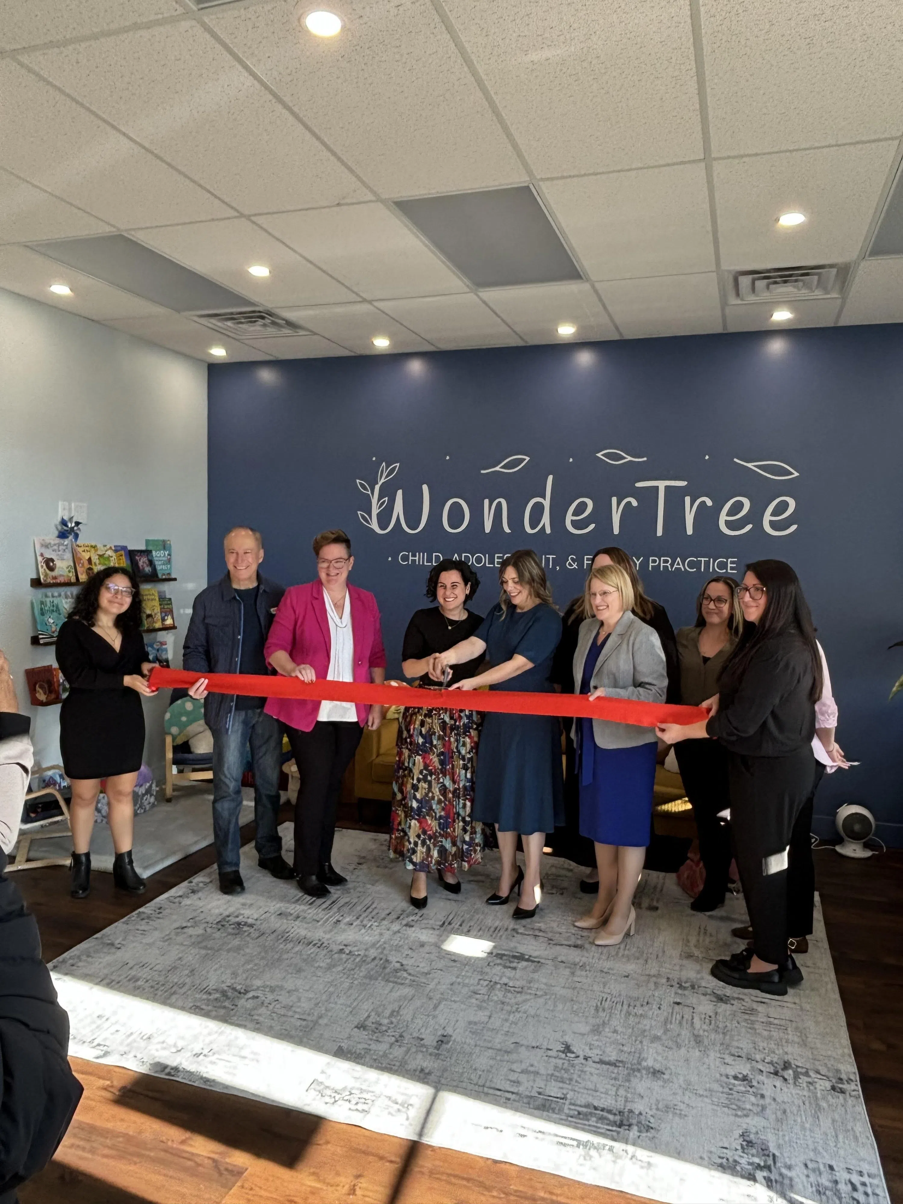 WonderTree Child, Adolescent & Family Practice officially celebrates Grand Opening in Orangeville.