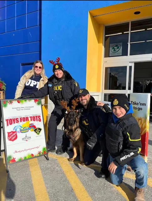 DUFFERIN OPP KICKS OFF TOYS FOR TOTS - In partnership with the Salvation Army