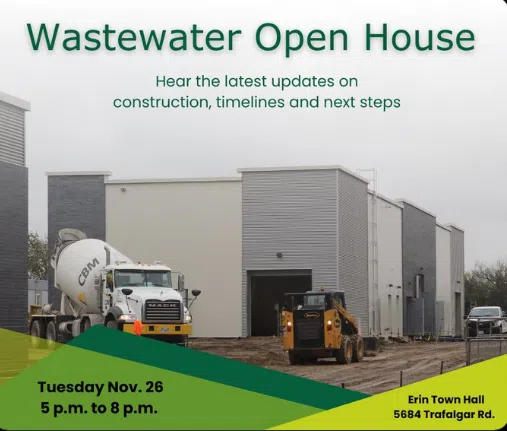 Erin wastewater plant update