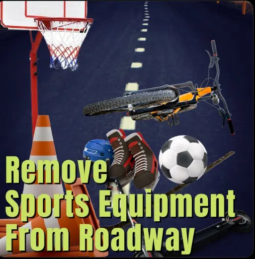 Town of Shelburne reminds residents to remove sports equipment from boulevards