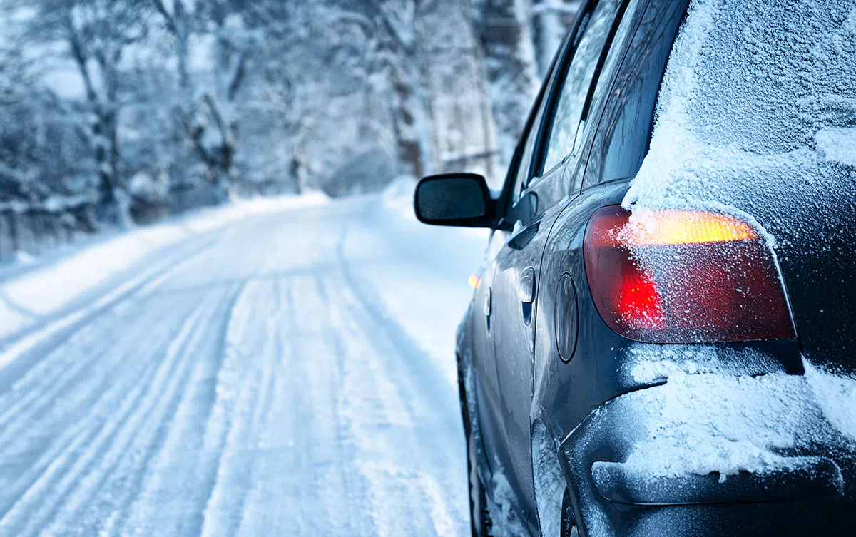 Slipping into safety - navigating icy roads in Dufferin County