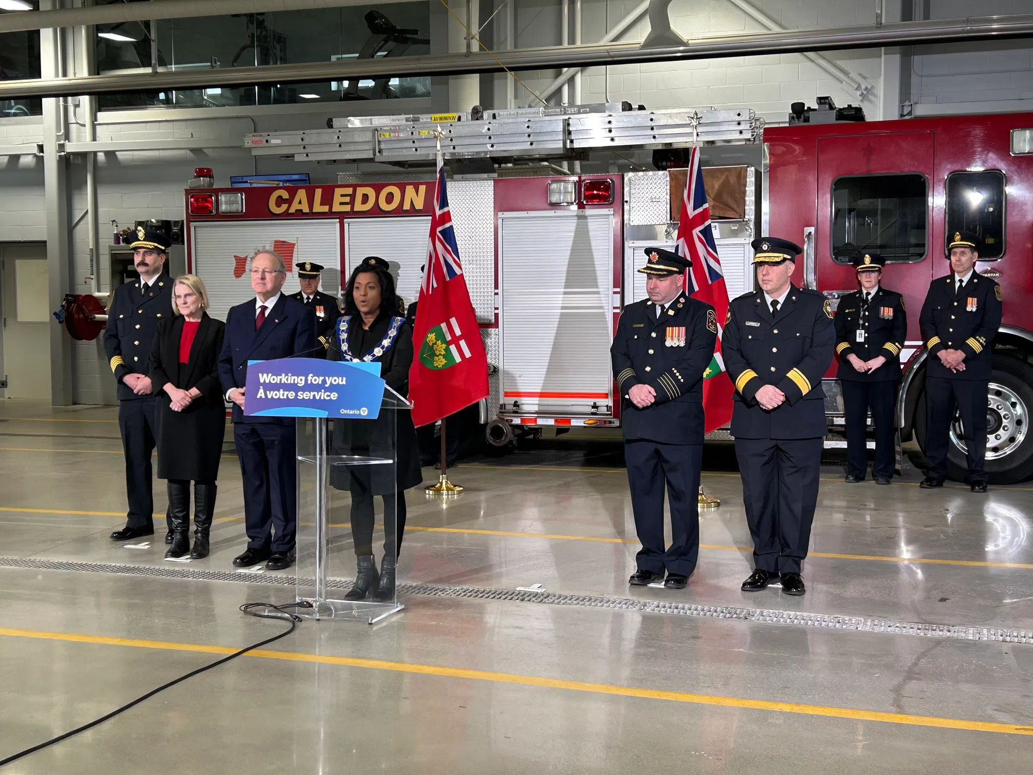 Ontario government investing $30 million over three years in 374 municipal fire departments (including Caledon and Dufferin)