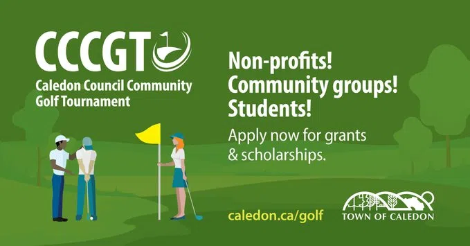 Caledon Council Community Golf Tournament grant applications are open