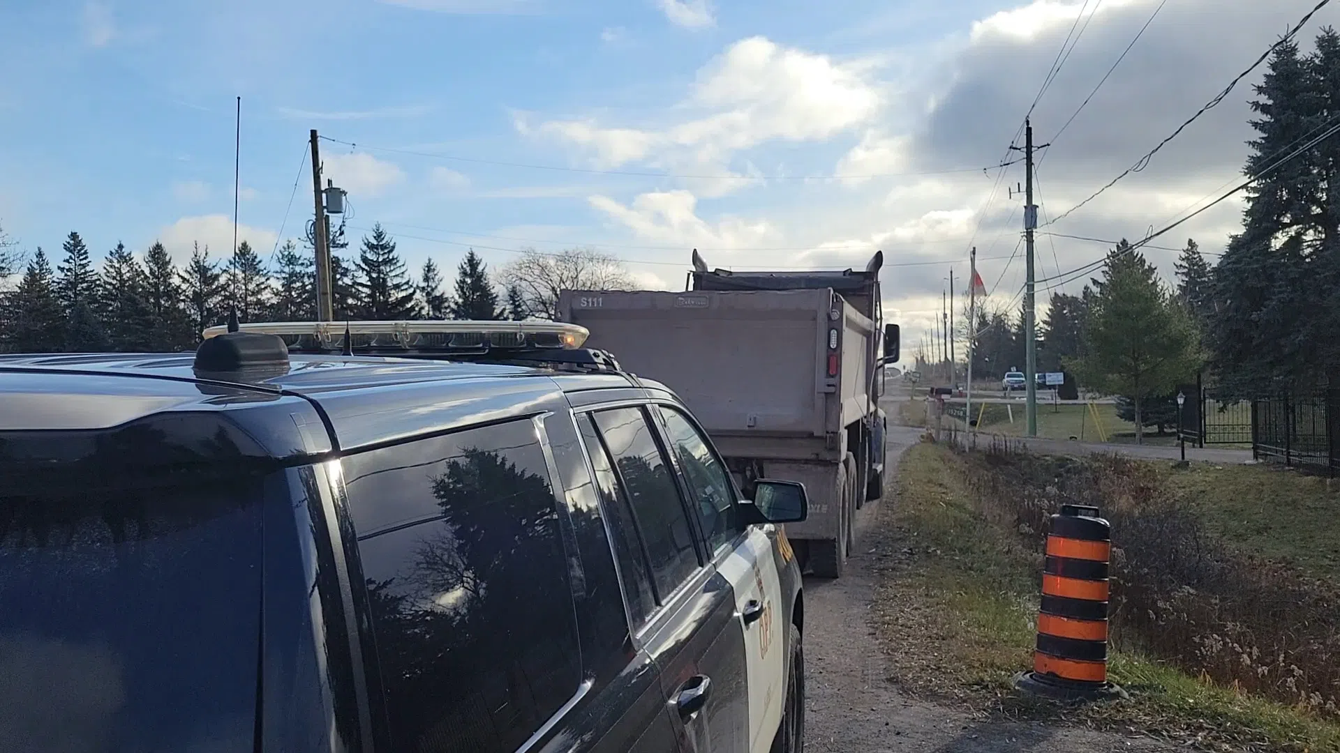 Truck driving school one of several companies charged during commercial vehicle enforcement initiative in Caledon East