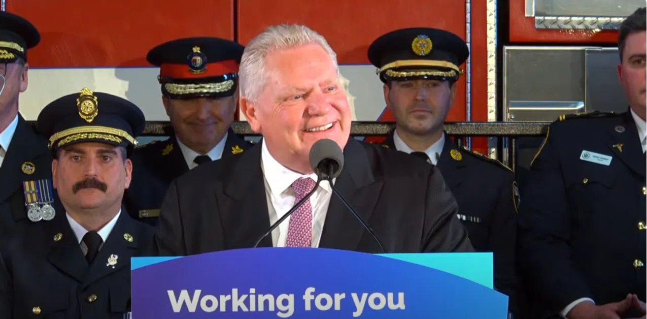 Premier Doug Ford holds press conference in Bolton