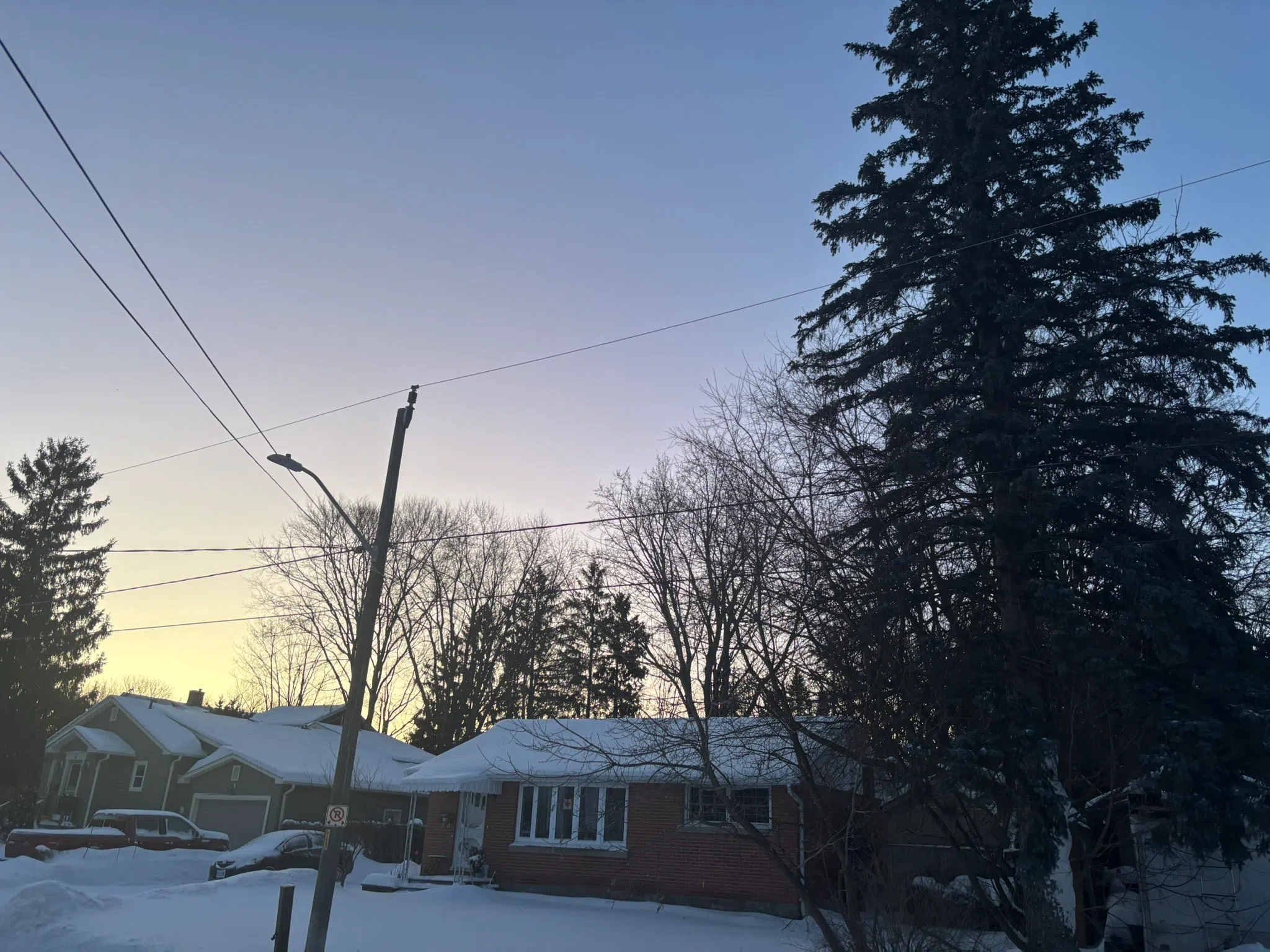 Orangeville forecast for Tuesday, January 28th