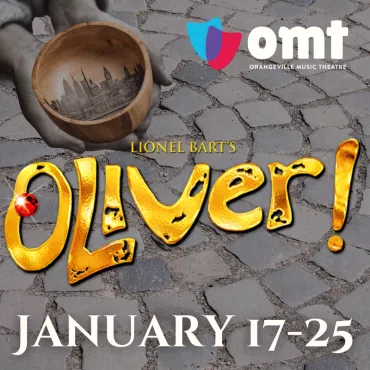 Orangeville Music Theatre presents Oliver starting this Friday, January 17th