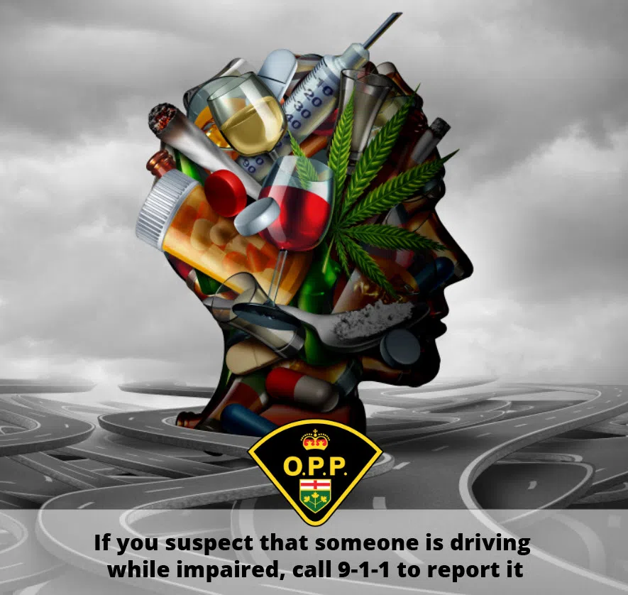 CALEDON OPP CHARGES DRIVER OF VEHICLE STOPPED ON THE SIDE OF THE ROAD WITH IMPAIRED OPERATION