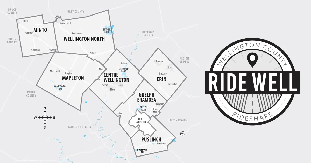 County of Wellington RIDEWELL services delayed due to weather