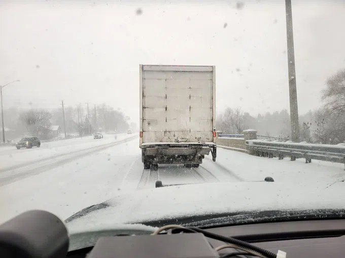 Truck driver charged in Caledon for texting and driving