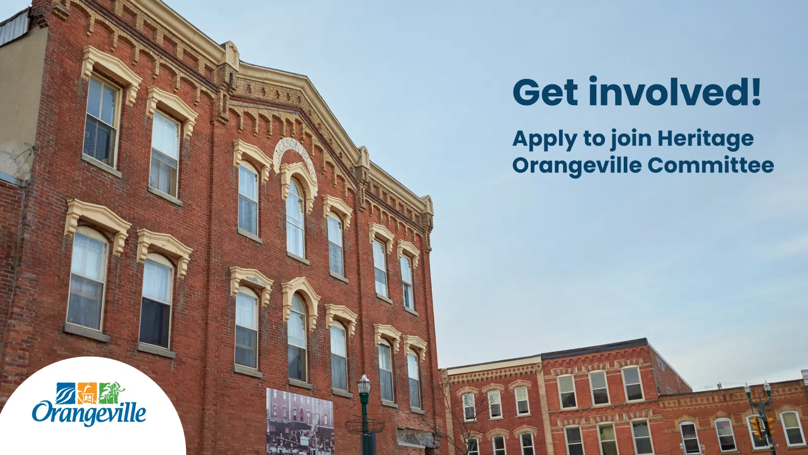 Heritage Orangeville seeking 3 new members