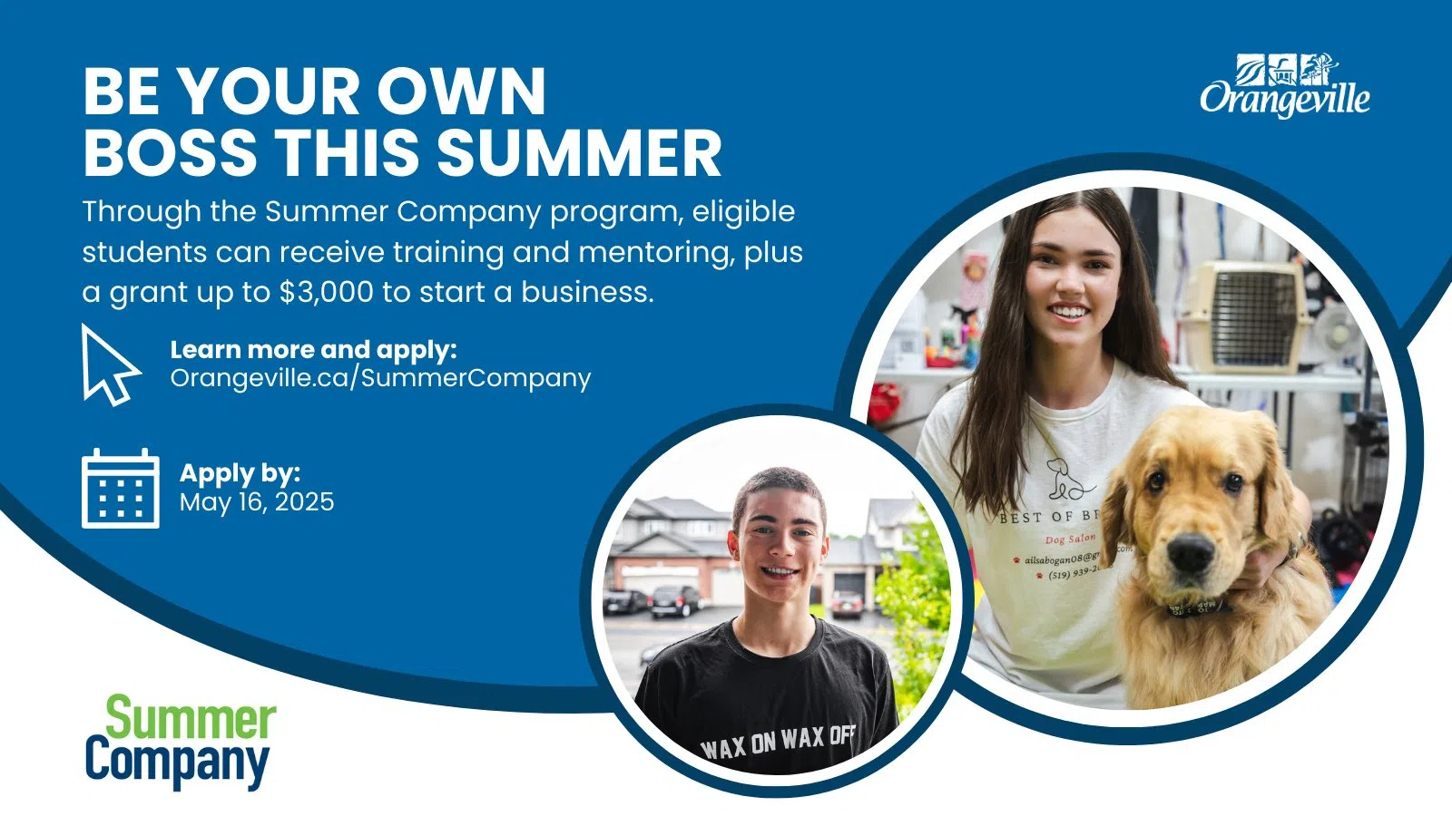 Students aged 15-29 can get support to run their own business with Summer Company