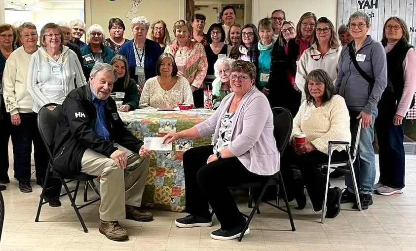 Erin Village Quilters receive community grant investment of $600.