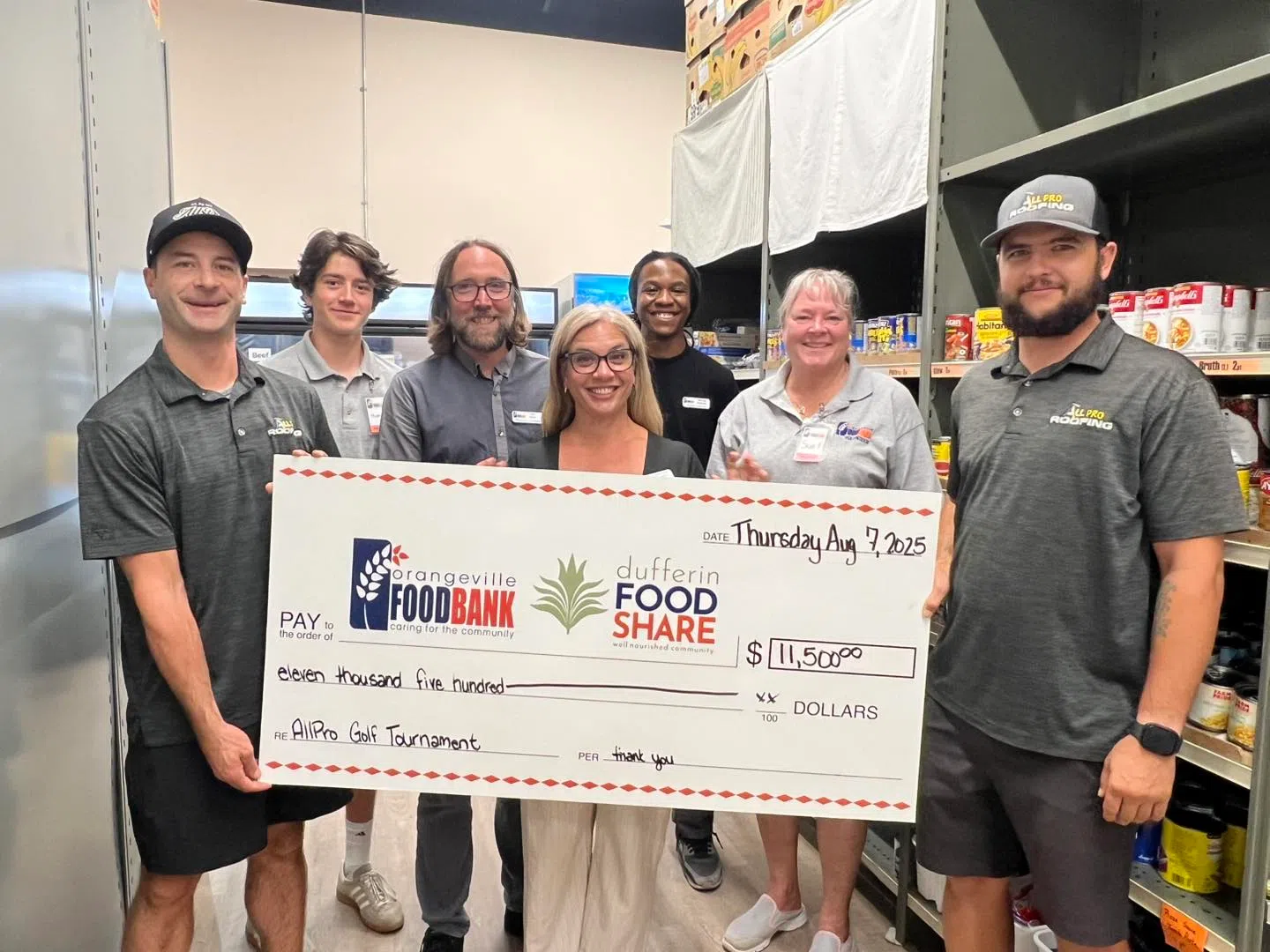 All Pro Roofing Charity Golf Tournament Gives Back