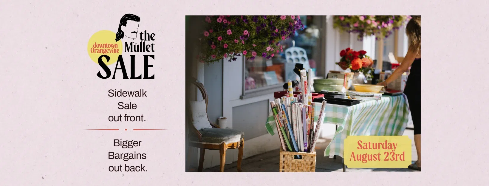 Downtown Orangeville Mullet Sale!