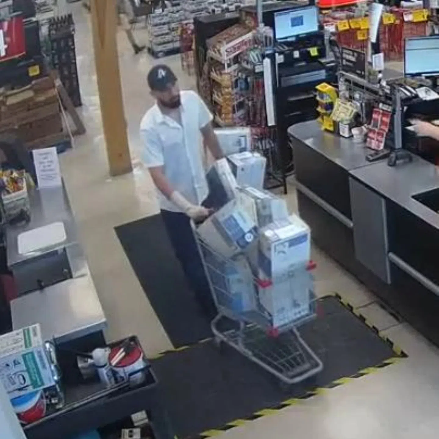 Shoplifting Incident At Local Hardware Store