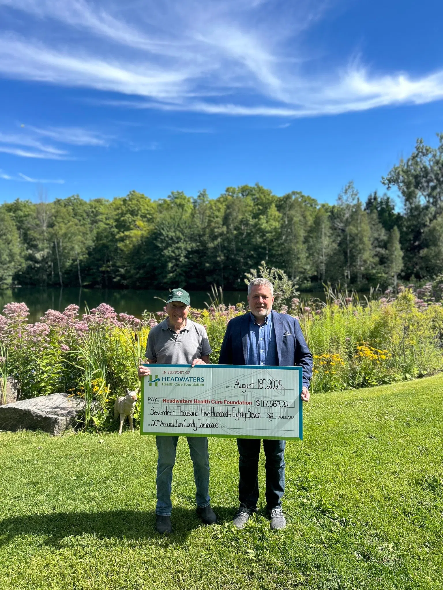 Over $17,000 Raised For Headwaters at 20th Annual Jim Cuddy Jamboree