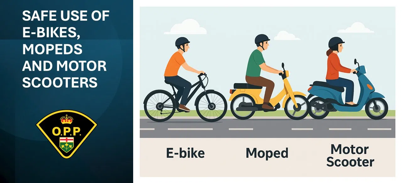 Road rules for e-bikes, mopeds and scooters