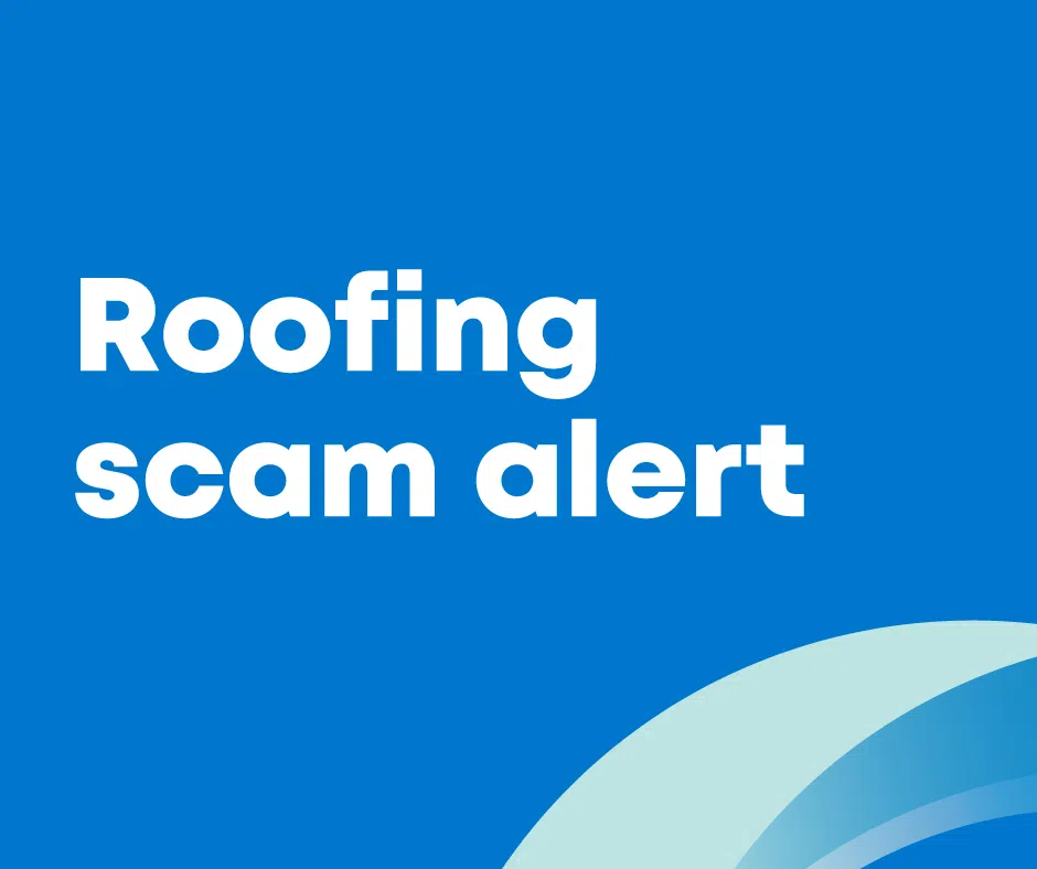 Town Warning Residents of Roofing Scam