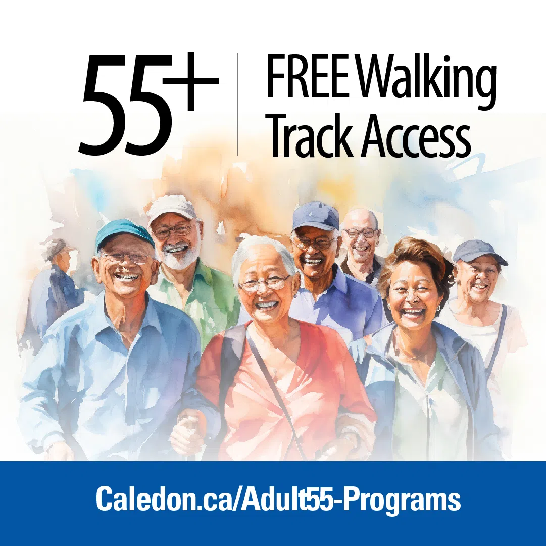 Do you live in Caledon, are 55+ and looking to stay physically active?