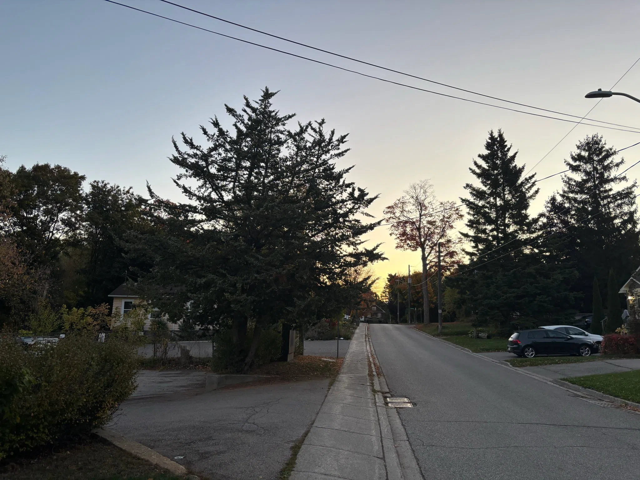 Orangeville forecast for Wednesday, October 8th