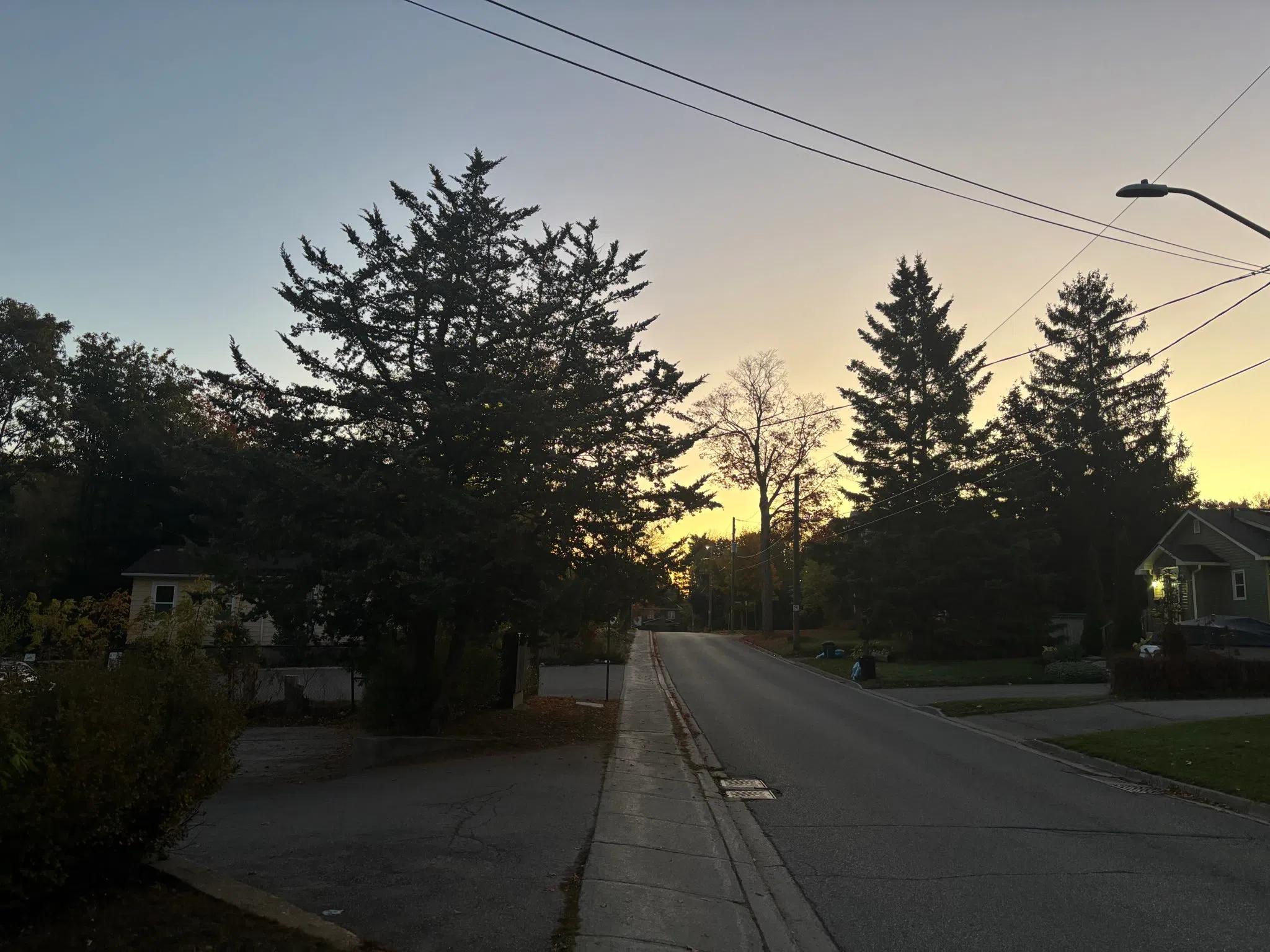 Orangeville forecast for Tuesday, October 14th