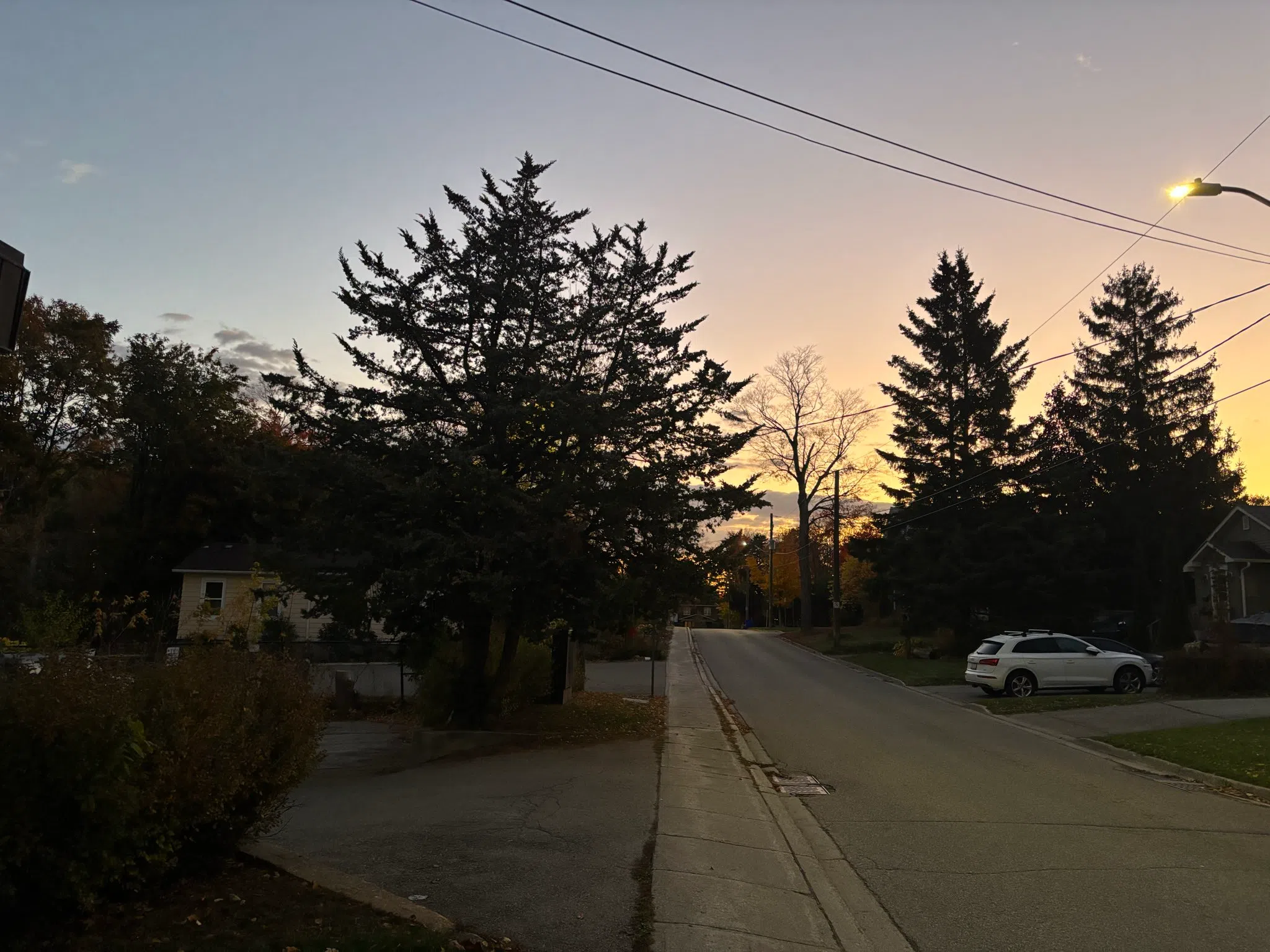 Orangeville forecast for Tuesday, October 21st